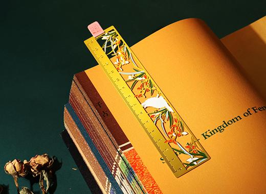 十二花神書簽文化尺定做案例