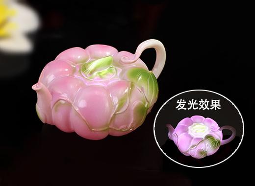 綠釉瓷復刻樹脂發(fā)光冰箱貼